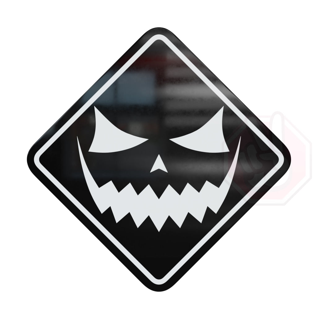 Halloween Special Custom Hype Sign Black And White