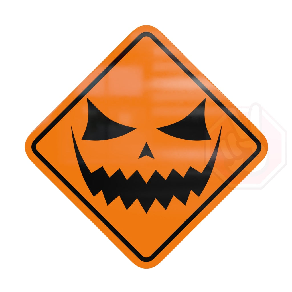 Halloween Special Custom Hype Sign Orange And Black