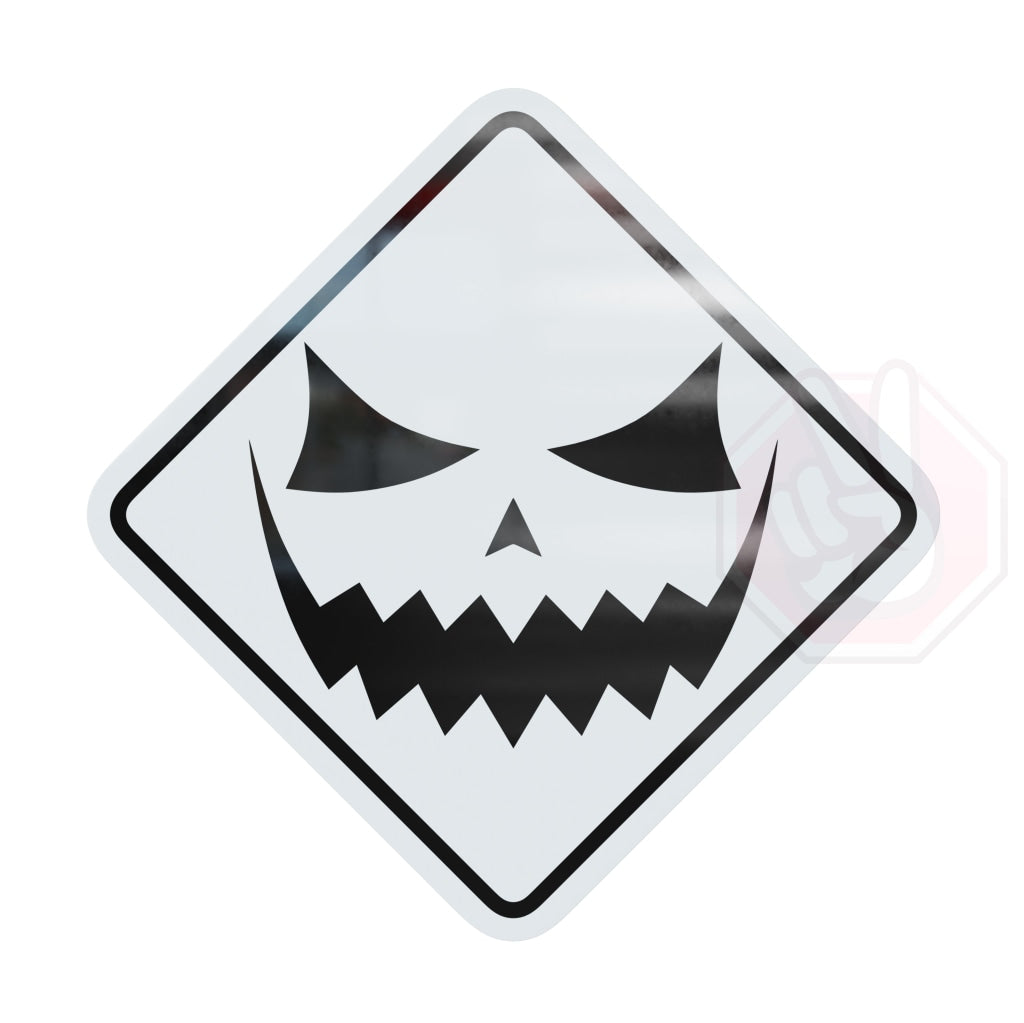 Halloween Special Custom Hype Sign White And Black