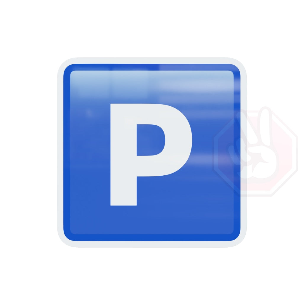 Parking Custom Hype Sign Original P Icon